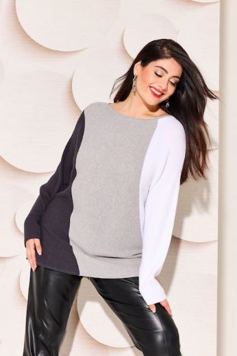 Plus size veliki brojevi Pulover dugih rukava za punije