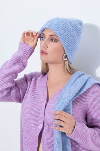 Plus size veliki brojevi Kapa vunena za punije