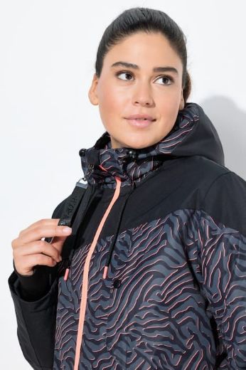Plus size veliki brojevi Jakna s kapuljačom za punije