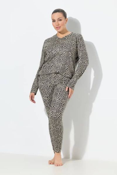 Veliki brojevi Tajice s leopard uzorkom moda za punije