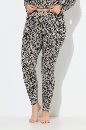 Plus size veliki brojevi Tajice s leopard uzorkom za punije