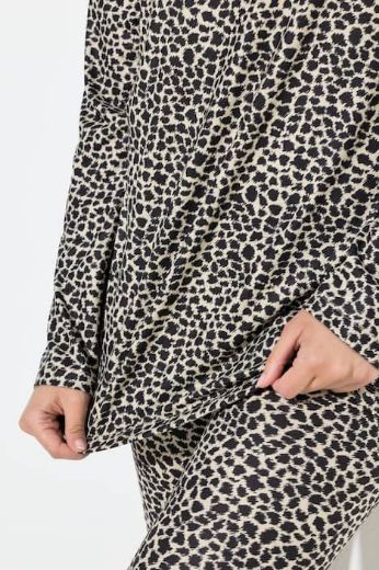Plus size veliki brojevi Majica dugih rukava V ovratnika za punije
