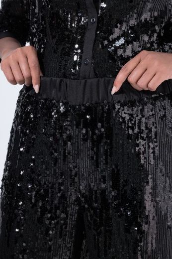 Plus size veliki brojevi Hlače svečane širokih nogavica za punije