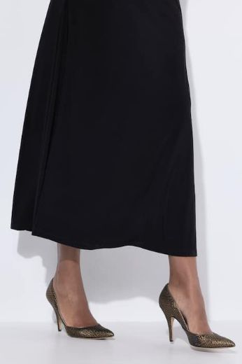 Plus size veliki brojevi Haljina elegantna maxi bez rukava V ovratnika za punije