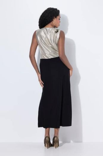 Plus size veliki brojevi Haljina elegantna maxi bez rukava V ovratnika za punije