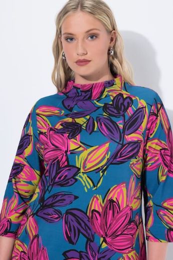 Plus size veliki brojevi Haljina 3/4 rukava za punije