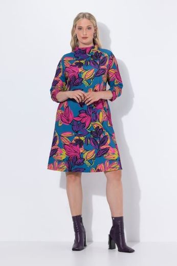 Plus size veliki brojevi Haljina 3/4 rukava za punije