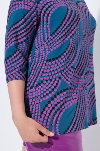 Plus size veliki brojevi Majica 3/4 rukava za punije