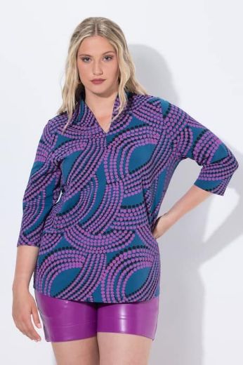 Plus size veliki brojevi Majica 3/4 rukava za punije