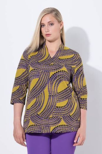 Plus size veliki brojevi Majica 3/4 rukava za punije