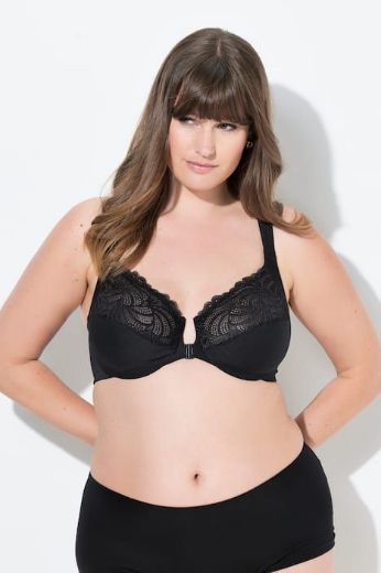 Plus size veliki brojevi Grudnjak sa žicom na prednje kopčanje za punije