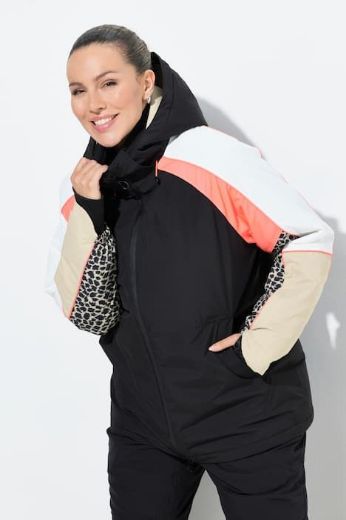 Plus size veliki brojevi Jakna s kapuljačom za punije