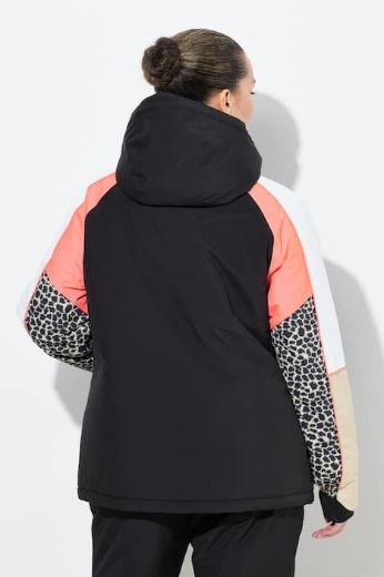 Plus size veliki brojevi Jakna s kapuljačom za punije