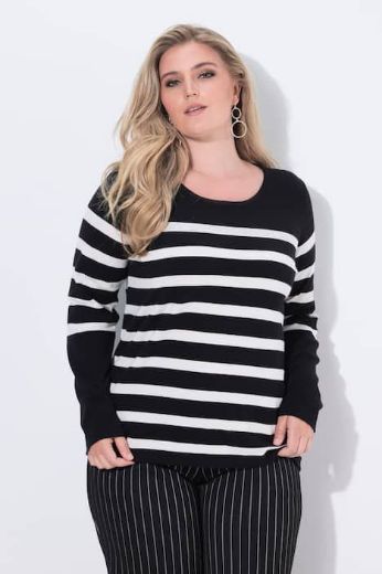 Plus size veliki brojevi Pulover dugih rukava za punije
