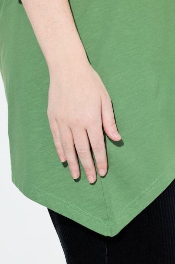 Plus size veliki brojevi Majica 3/4 rukava dužeg kroja za punije