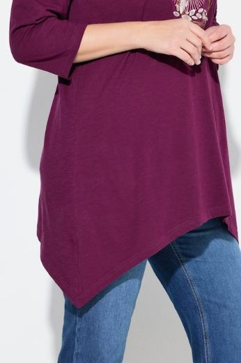 Plus size veliki brojevi Haljina maxi 3/4 rukava za punije