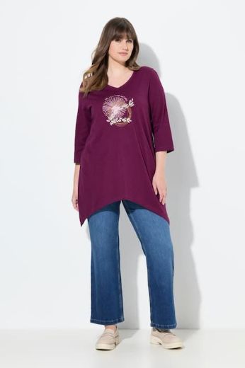 Plus size veliki brojevi Haljina maxi 3/4 rukava za punije