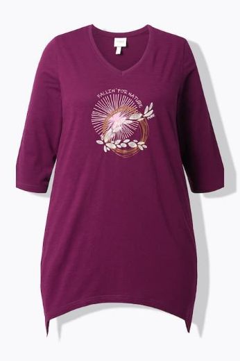 Plus size veliki brojevi Haljina maxi 3/4 rukava za punije