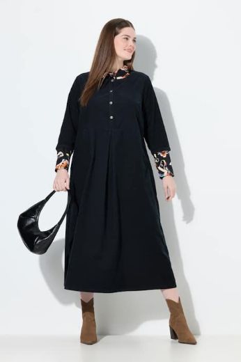 Plus size veliki brojevi Haljina maxi 3/4 rukava za punije