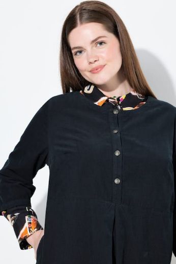 Plus size veliki brojevi Haljina maxi 3/4 rukava za punije