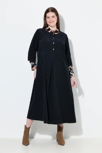 Plus size veliki brojevi Haljina maxi 3/4 rukava za punije
