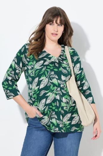 Plus size veliki brojevi Majica 3/4 rukava za punije