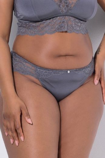 Plus size veliki brojevi Gaćice s dodatkom ukrasne čipke za punije