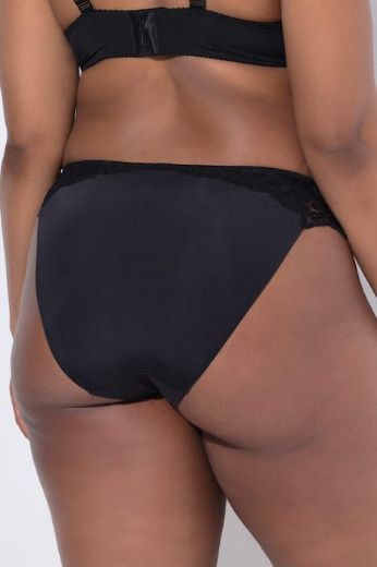 Plus size veliki brojevi Gaćice s dodatkom ukrasne čipke za punije