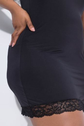 Plus size veliki brojevi Kombine s ukrasnom čipkom za punije