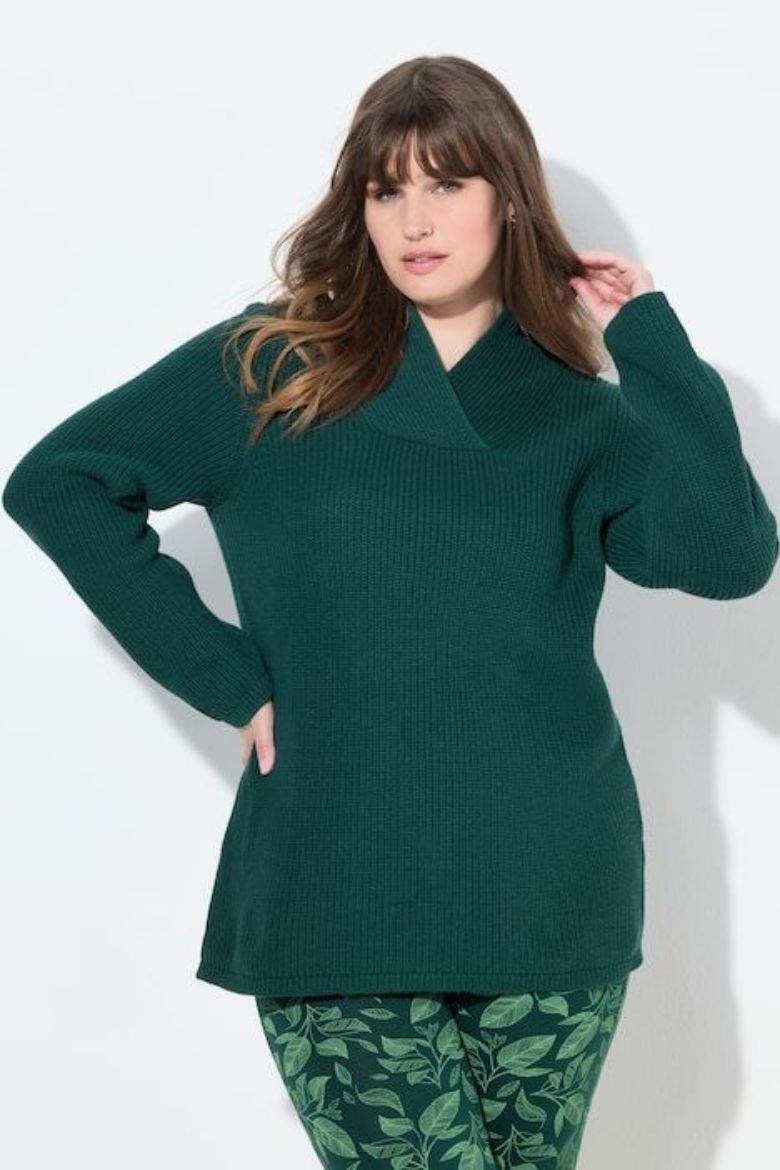 Plus size veliki brojevi Pulover dugih rukava za punije