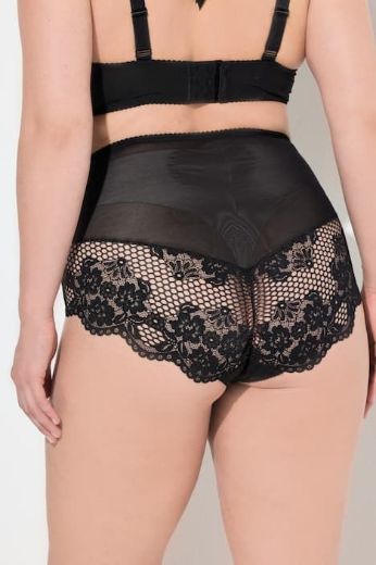 Plus size veliki brojevi Gaćice maxi s dodatkom ukrasne čipke za punije