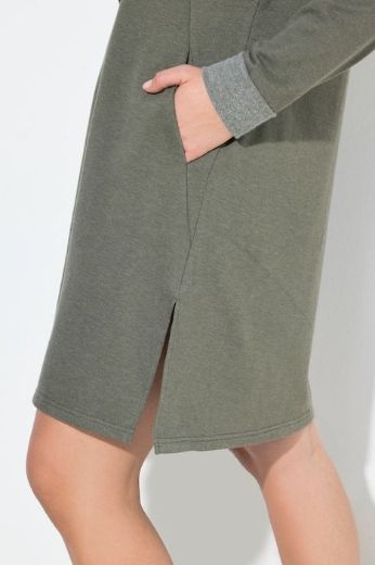 Plus size veliki brojevi Haljinai dugih rukava za punije