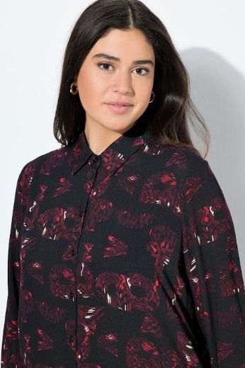 Plus size veliki brojevi Bluza dugih rukava dužeg kroja za punije