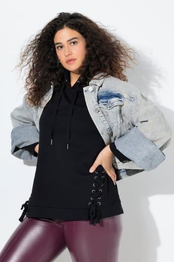 Plus size veliki brojevi Majica dugih rukava s kapuljačom za punije