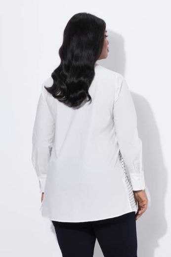 Plus size veliki brojevi Bluza elegantna dugih rukava A kroja za punije