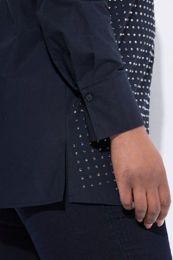 Plus size veliki brojevi Bluza elegantna dugih rukava A kroja za punije