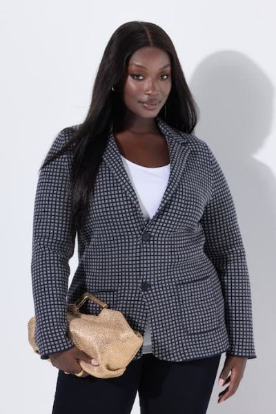 Veliki brojevi Sako pamučni moda za punije