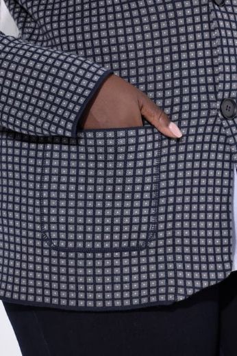 Plus size veliki brojevi Sako pamučni za punije