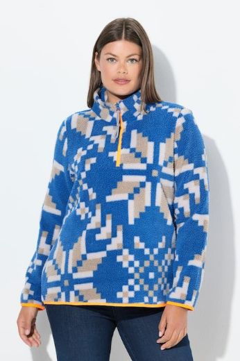 Plus size veliki brojevi Majica dugih rukava od flisa za punije