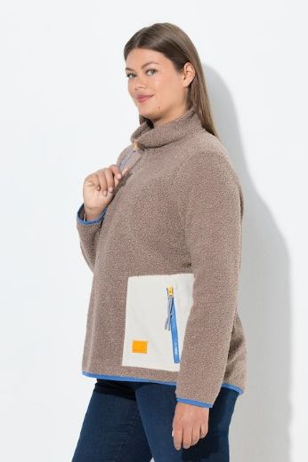 Plus size veliki brojevi Majica dugih rukava od flisa za punije