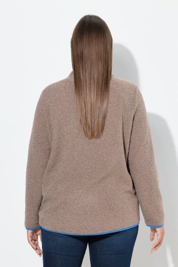 Plus size veliki brojevi Majica dugih rukava od flisa za punije