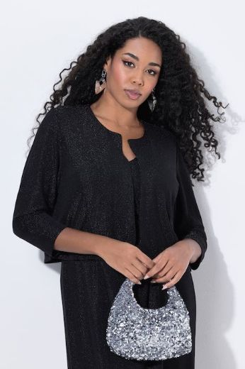 Plus size veliki brojevi Bolero s uzorkom šljokica za punije