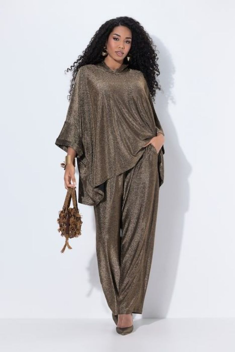 Plus size veliki brojevi Hlače širokih ravnih nogavica za punije