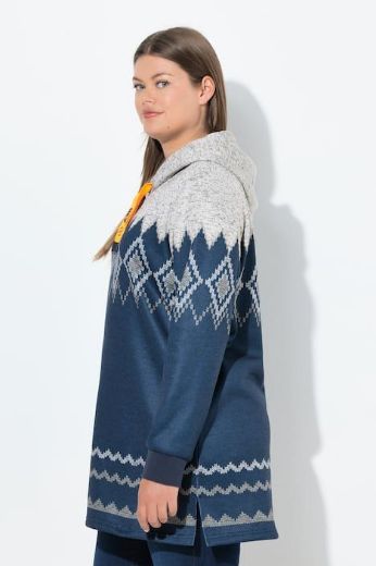 Plus size veliki brojevi Majica dugih rukava s kapuljačom za punije