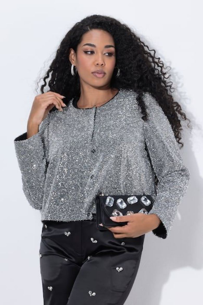 Plus size veliki brojevi Jakna lagana kraćeg kroja za punije