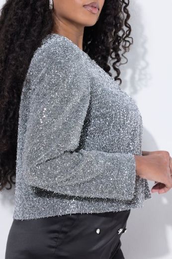 Plus size veliki brojevi Jakna lagana kraćeg kroja za punije