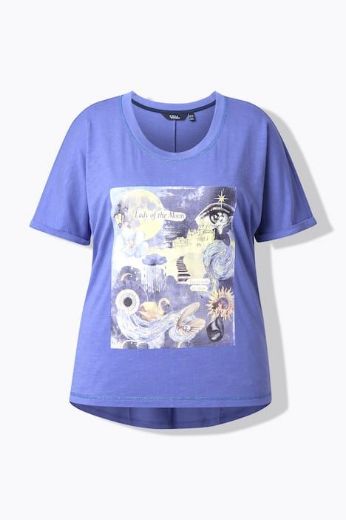 Plus size veliki brojevi Majica kratkih rukava šireg kroja za punije