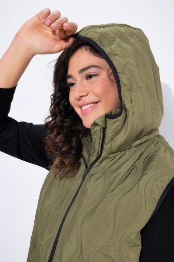 Plus size veliki brojevi Prsluk prošiveni za punije