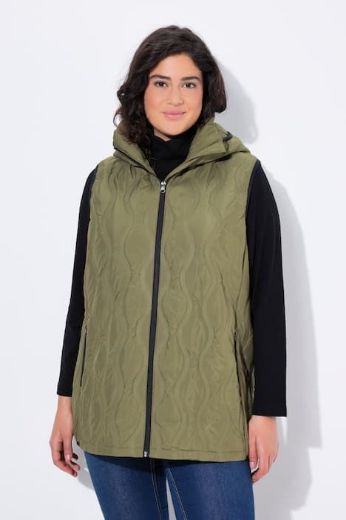 Plus size veliki brojevi Prsluk prošiveni za punije