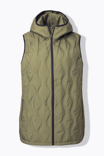 Plus size veliki brojevi Prsluk prošiveni za punije